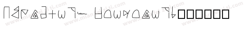 ldeafonts hunyuanti字体转换